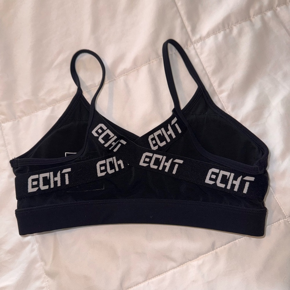 ECHT Black Sports Bra